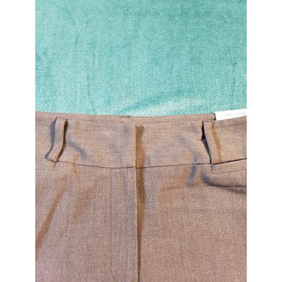 Larry Levine Dress Pants Size 12 Short Womens Gray Work Career Wide Leg NWT - Picture 10 of 16